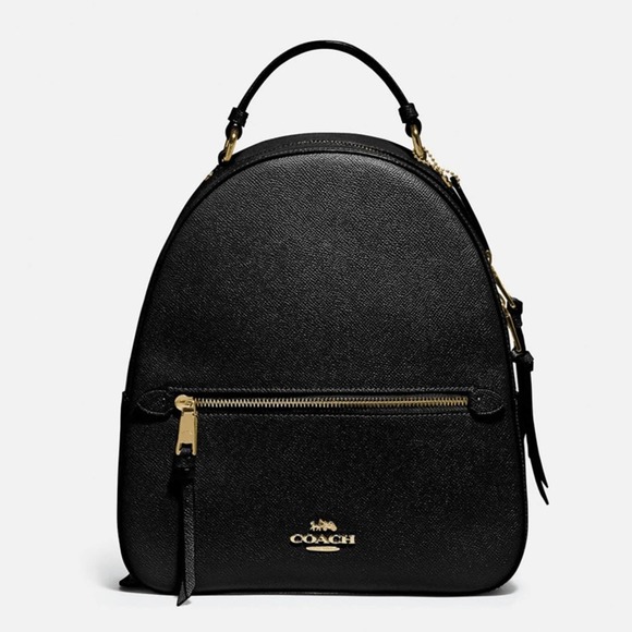 Coach Handbags - NWT Coach Jordyn Backpack/Black/ Crossgrain Leather